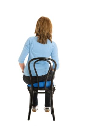 happyback® Ballkissen — blue / 36 cm