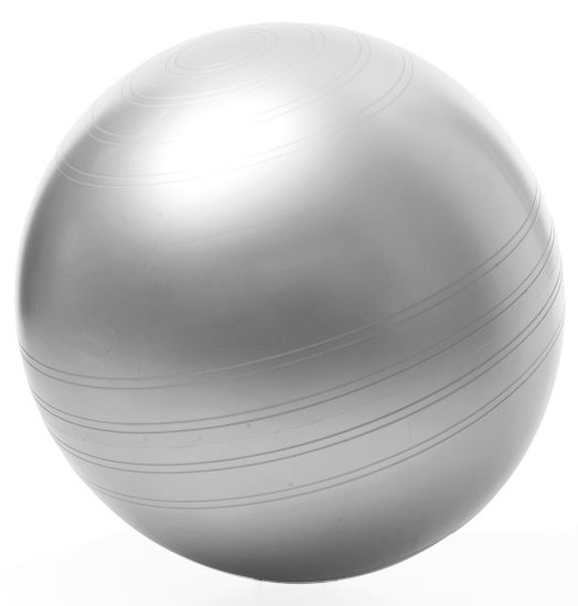 Sitzball ABS® — silver / 55cm