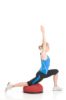 Jumper® Balance Ball — rot / rot - ohne DVD