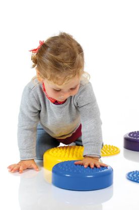 Senso balance cushion set of 2 — red / 20 cm