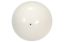 Gymnastic ball standard, unvarnished — white