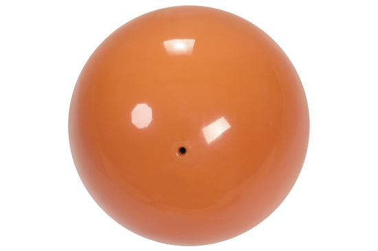Gymnastic ball standard, unvarnished — orange