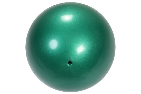 Gymnastic ball standard, unvarnished — pearl green