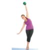 Gymnastikball 300 g Best Quality lacquered — red
