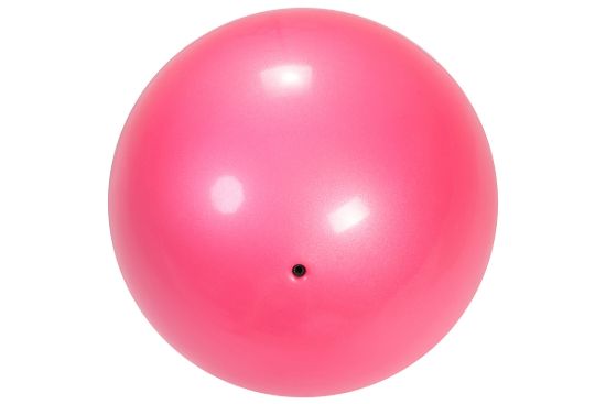 Gymnastikball 420 g Best Quality unlacquered — Hot-Pink