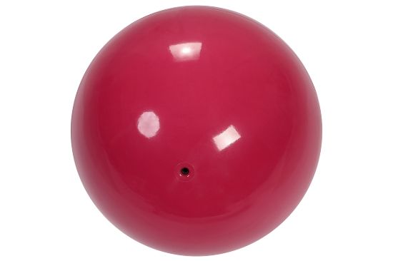 Gymnasticball 420 g Standard unlacquered — red
