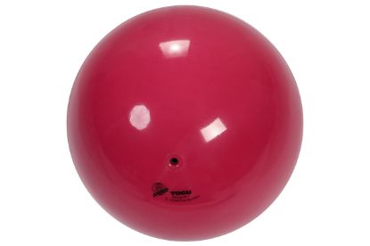 Gymnastic ball 420 g FIG, unvarnished — red