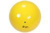 Gymnastic ball 420 g FIG, unvarnished — yellow