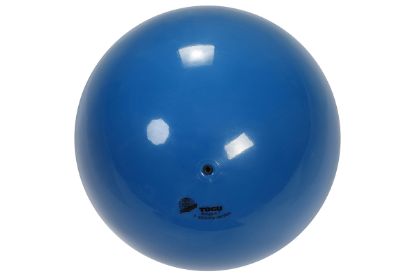 Gymnastic ball 420 g FIG, unvarnished — blue