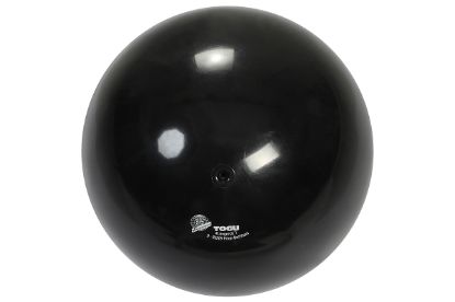 Gymnastic ball 420 g FIG, unvarnished — black