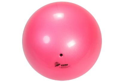 Gymnastic ball 420 g FIG, unvarnished — hot pink