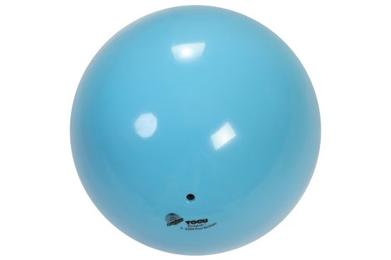 Gymnastic ball 420 g FIG, unvarnished — Ice blue