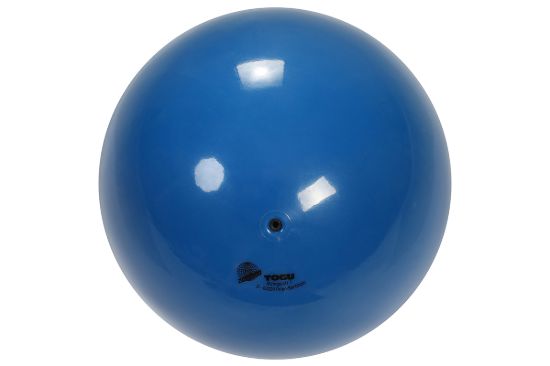 Gymnastic balls FIG Best Quality, varnished — blue