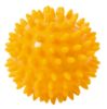 Spiky massage ball 8 cm — yellow