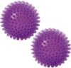 Spiky Massage 8 cm 2er-Set — amethyst