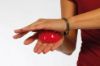Semi Knobbed ball — red