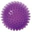 Spiky massage ball, 9 cm — amethyst