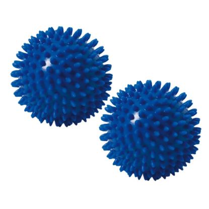 Spiky Massage Ball 10 cm 2er-Set — blue