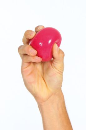 Anti-Stress Ball — ruby red