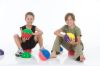 Senso balance hedgehog in a set of 2 — blue / 18,5 cm