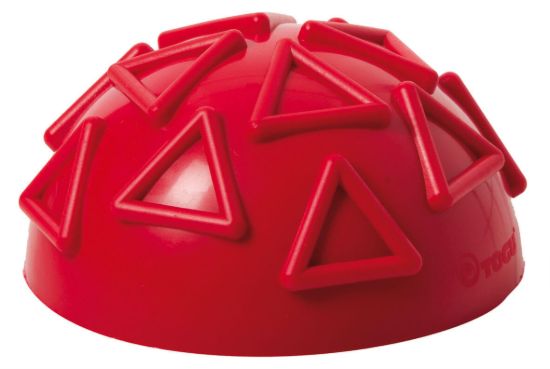 Geo-Balance hedgehog XL in a set of 2 — red / 16 cm