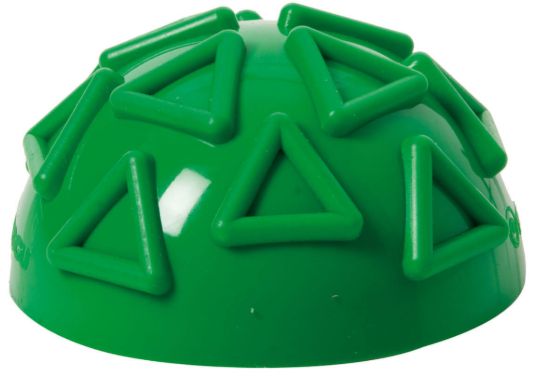 Geo-Balance hedgehog XL in a set of 2 — green / 16 cm