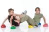Geo-Balance hedgehog XL in a set of 2 — pink / 20 cm