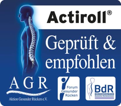 Fascial roll Actiroll® Rumble — black