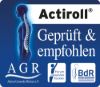 Fascial roll Actiroll® Wave M — red