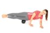 Fascial roll Actiroll® Wave M — black