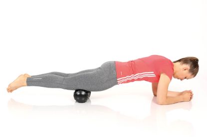 Fascial roll Actiroll® Wave M — black