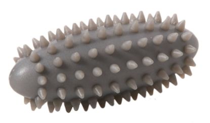 Spiky Massage Ball plus 11 x 5 cm — silver