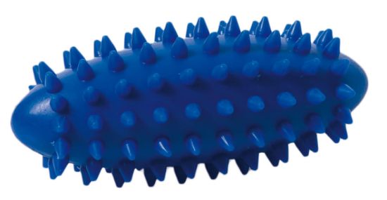 Spiky Massage Ball plus 11 x 5 cm — blue