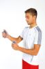 Spiky Massage Ball long 11 x 5 cm — blue