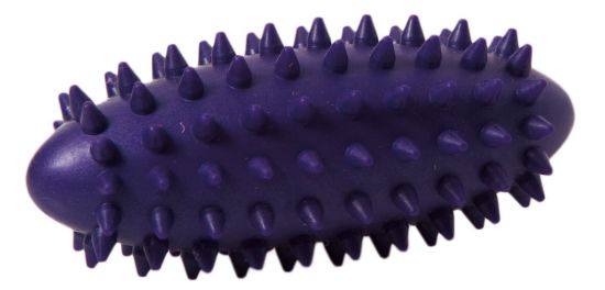 Spiky Massage Ball long 11 x 5 cm — pink