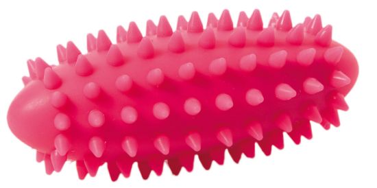 Spiky Massage Ball long 11 x 5 cm — pink
