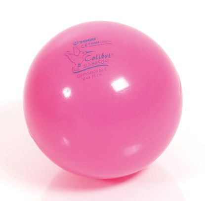 Colibri Supersoft Gymnastics Ball — pink