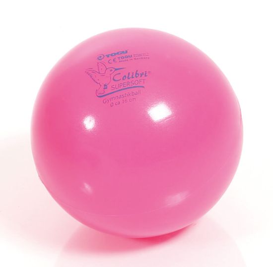 Colibri Supersoft Gymnastics Ball — pink