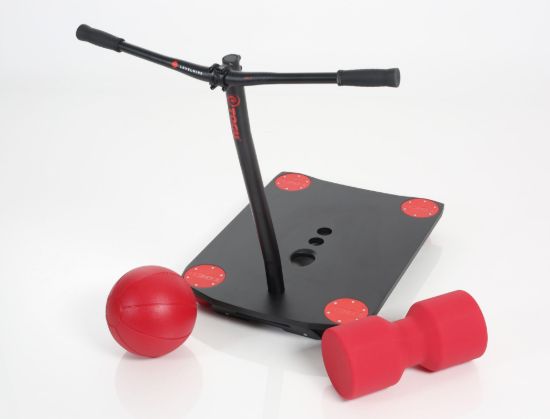 Bike Balance Board 3B black — with ball and roll