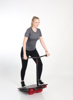 Bike Balance Board 3B black — with ball and roll