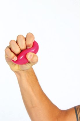 Anti-Stress Ball Set of 3 (blue, anthracite, ruby-red)
