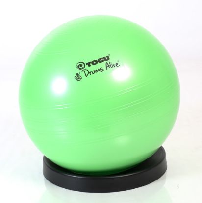 Drums Alive® fitness ball with ball bowl — 1 x 75 cm