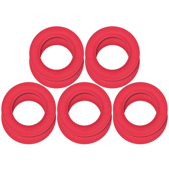 PAB® Ring in a set of 2 — 5 x 2er Set je 0,85 kg / rot