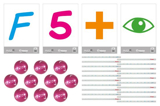FASZIO® Neuro group-set all-inclusive (sticks, balls and focus sheets)