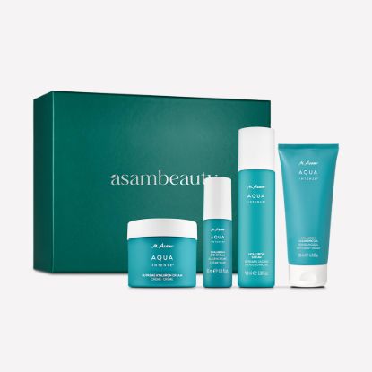 M. Asam AQUA INTENSE Plumping Hyaluron Cleansing & Care Routine XXL in gift set 4-piece