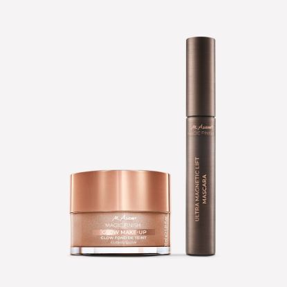 M. Asam MAGIC FINISH Glow Make-up Mousse Classic Glow & Ultra Magnetic Lift Mascara Deep Black
