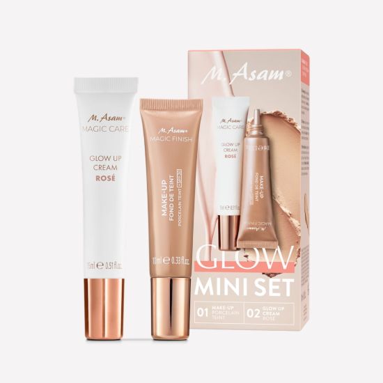 M. Asam MAGIC CARE Glow Mini Set: Make-up Mousse Porcelain Teint & Glow Up Cream Rosé