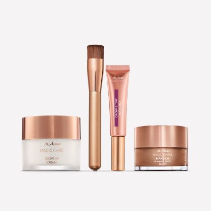 M. Asam MAGIC FINISH Make-up Set with Radiance Finish & Eyelash Booster 4-Piece
