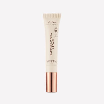M. Asam MAGIC FINISH Plumping & Protect Lip Balm Vanilla Biscotti SPF 50 — 8 ml