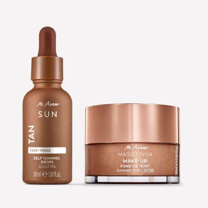 M. Asam MAGIC FINISH Make-up Mousse Summer Complexion SPF 30 & Self Tanning Drops Self Tanner